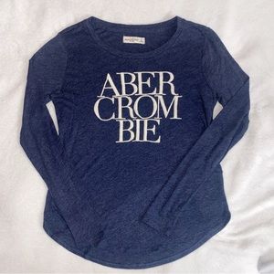 ⭐️3/$20⭐️ Blue Abercrombie & Fitch Long Sleeve Shirt
